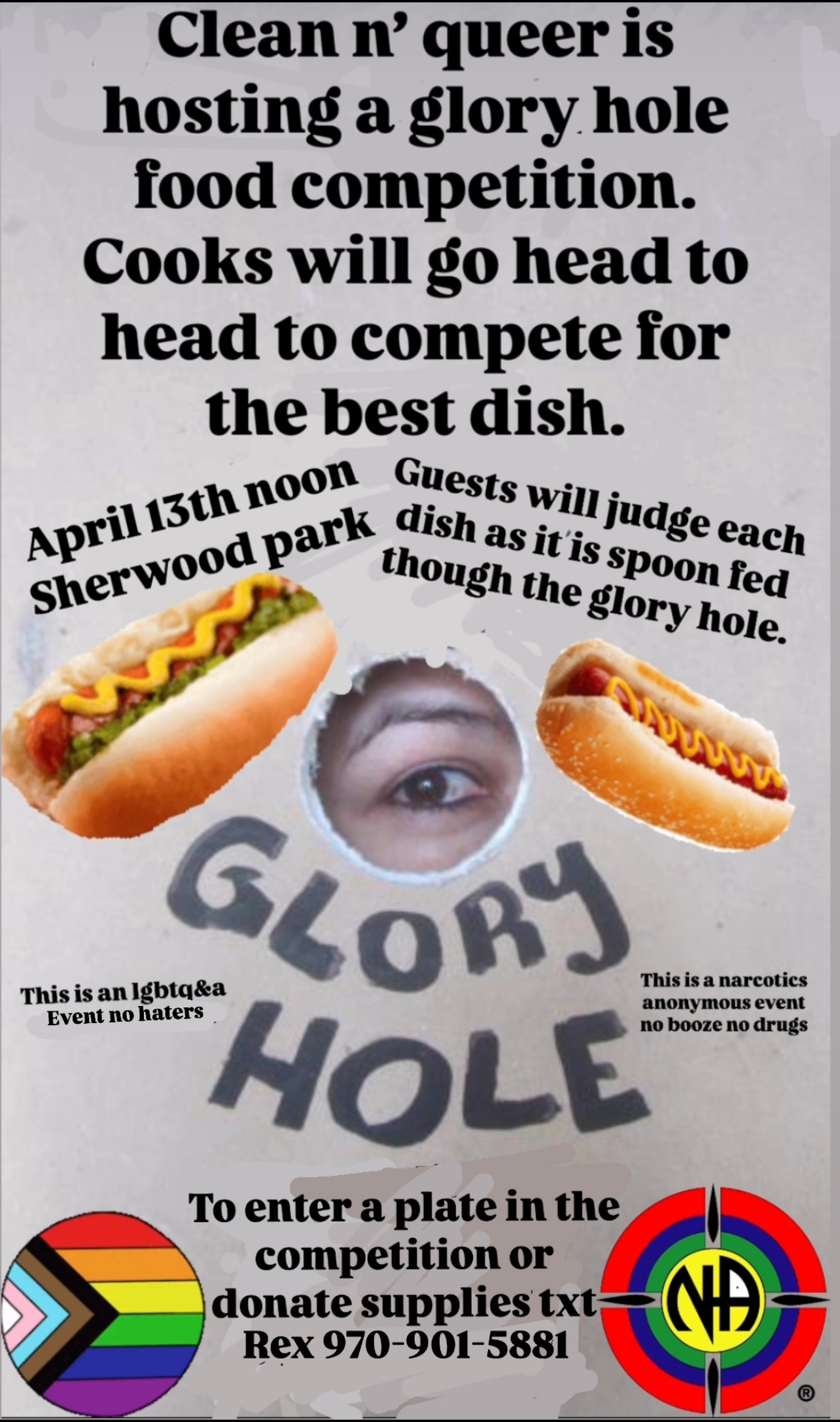 Clean & Queer Glory Hole Food Event